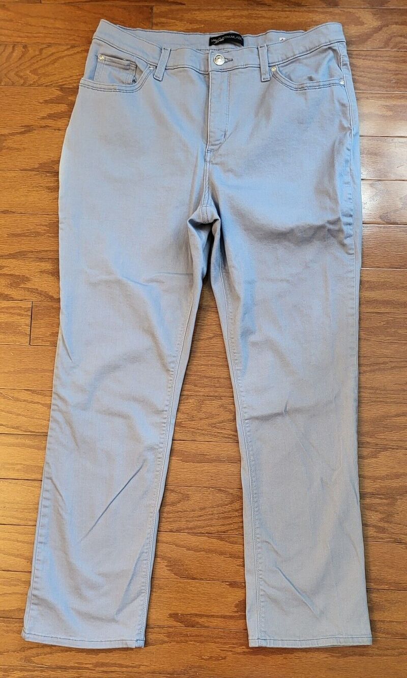 Lee Platinum Label Women Jeans 16M High Rise Classic Fit Straight Leg